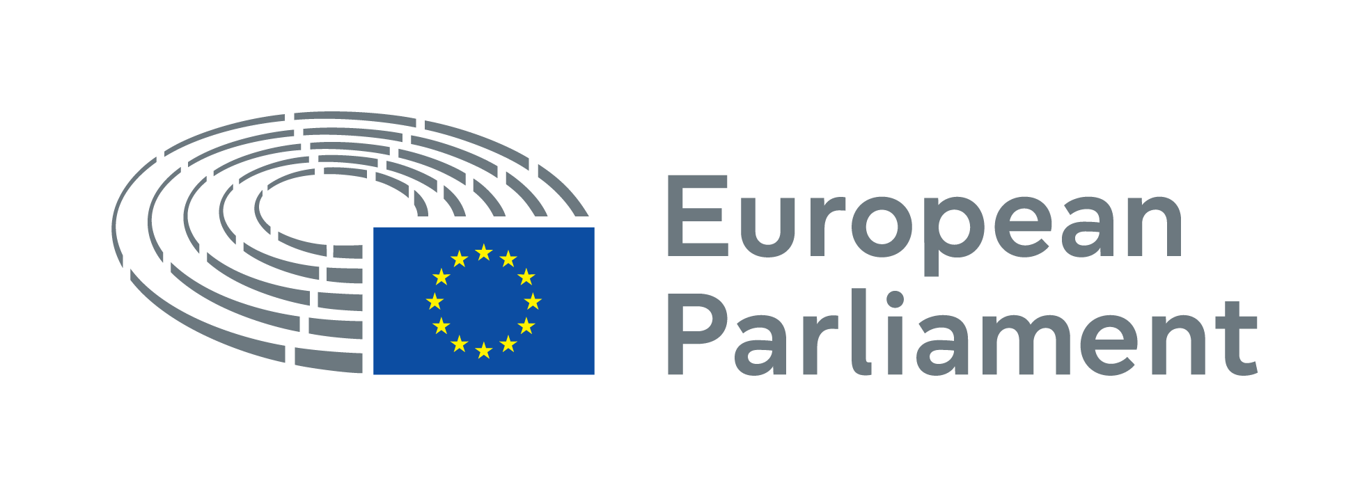 Multilingual vertical EP logo